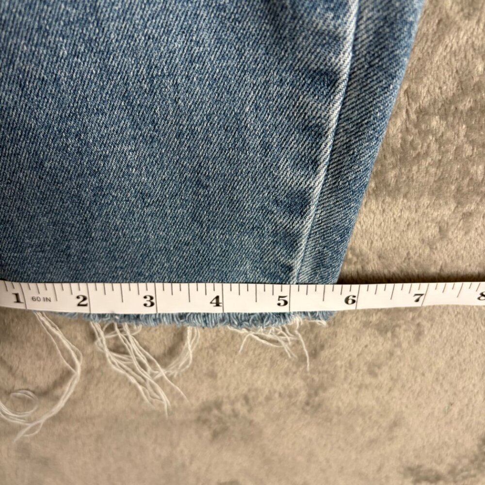 Old Navy Rockstar Super Skinny Jeans Women’s 18 Blue High Rise Distressed Y2K - Picture 6 of 7
